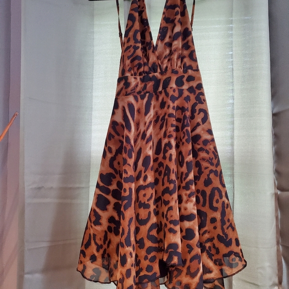 Love & Lemonade Swing Halter Dress - Picture 2 of 6